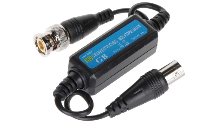 Separator sygnału wideo, izolator pętli masy (ground loop isolator) D-SEP/HD