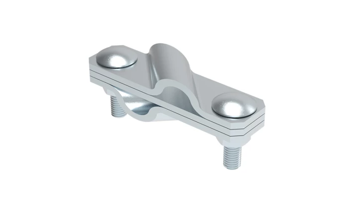 Złącze krzyżowe skośne pręt-pręt 3-elem. stal ocynkowana galwanicznie 116.7 OC 11600701