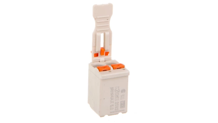 Gniazdo picoMAX raster 5mm 2-biegunowe z płytką uchwytową i suwakiem 2092-1102/002-000 /100szt./