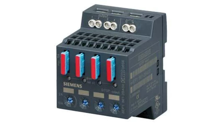 Moduł diagnostyczny SITOP select 4-kanałowe 24VDC 40A 24VDC 4x10A 6EP1961-2BA00