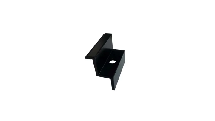 Klamra skrajna 50x40 mm CZARNA