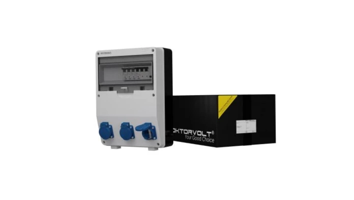 Rozdzielnica budowlana TD-S/FI 3x230V Schuko Doktorvolt 9030