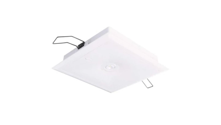 Intelight Oczko awaryjne N/T STARLET QUAD LED SO 150 SA 3H MT IP20 MANUAL TEST 3,5W białe 92814 + ramka do wpuszczenia w sufit 9
