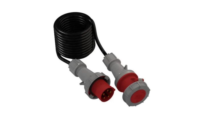 Przedłużacz 15m siłowy 63A/5P IP67 CEE 400V 5x10 mm2 Doktorvolt 2827