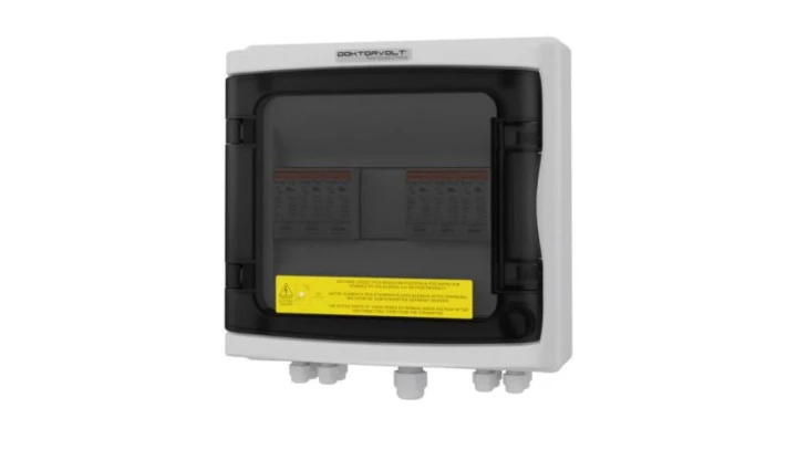 Rozdzielnica PV Fotowoltaiczna Solarna Mersen 2-Stringowa DC 1000V T2 PG Doktorvolt 4425