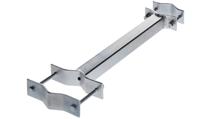 Obejma do równoległego zamocowania masztów rurowych OR-50R90-150