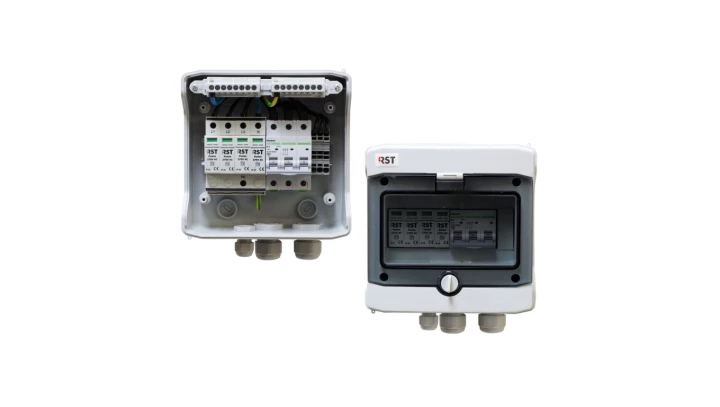 Rozdzielnica PV RST AC-816 3F, SPD-T2, B16A, RST PV/T2/AC/PGw