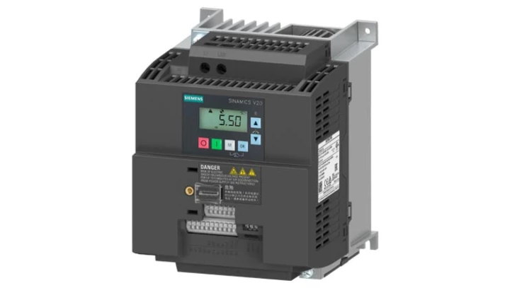 Falownik Uwe=230V, Uwy=3x230V/11A 2,2kW Sinamics V20 6SL3210-5BB22-2UV1
