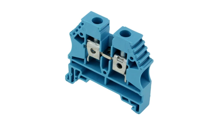 Złączka szynowa 2-przewodowa 10mm2 niebieska ER10BLUE