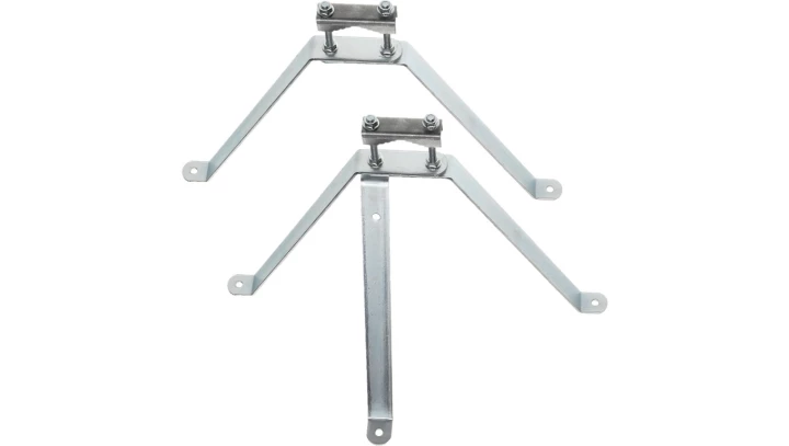 Obejma murowa do mocowania masztów antenowych do muru lub ściany OMP-50L30