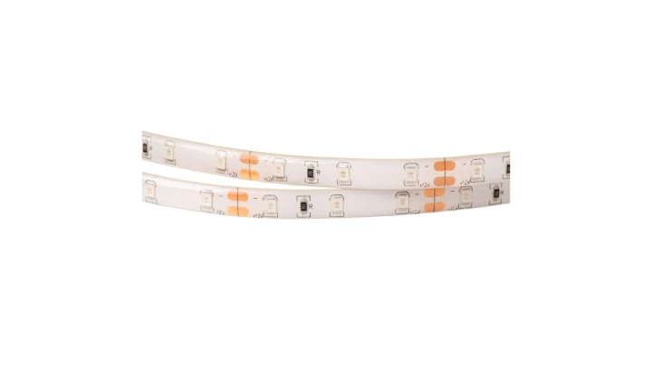 Taśma LED 2835 60 diod/m 24W 4,8W/m 12V IP63 CZERWONA /5m/ EC79347