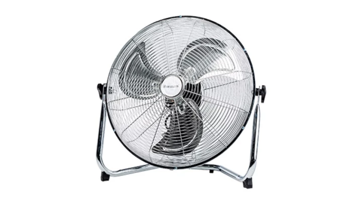 WENTYLATOR RAVANSON WT-7045 INOX SREBRNY 3 ustawienia prędkośći, 3 metalowe śmigła
