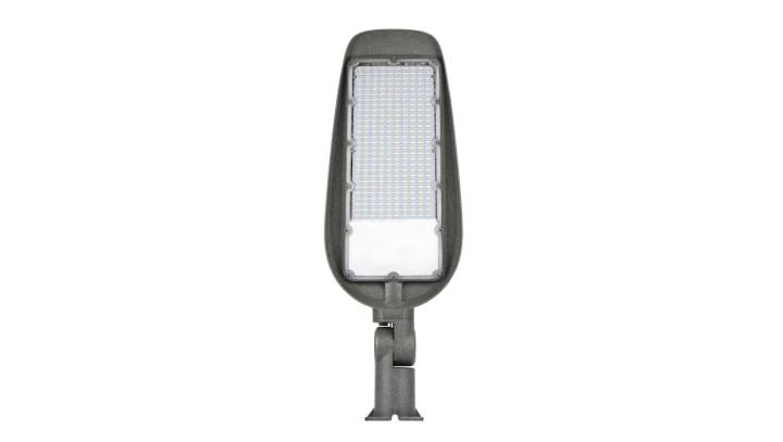Lampa uliczna LED 200W 22000lm barwa neutralna 90/130 stopni szara 4000K EC79910