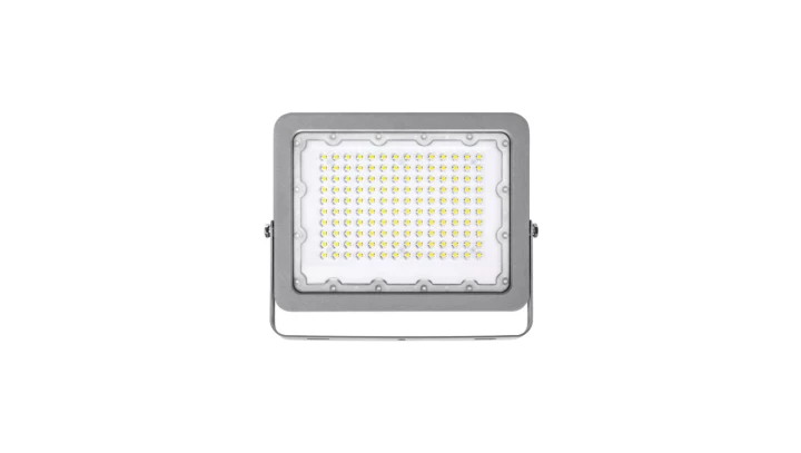 Naświetlacz led 100W 10000LM AC220-240V IP65 kąt świecenia 90 stopni zimna biała 6500K szary EC79915