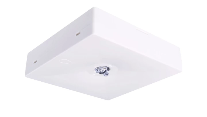 Oprawa awaryjna natynkowa STARLET QUAD LED SOH 350 A 2H AT IP20 / soczewka otwarta do pomieszczeń wysokich / INLEWA 92875