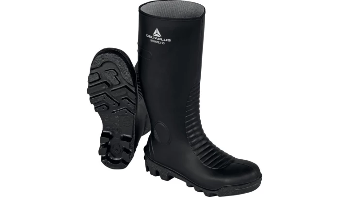 KALOSZE WYSOKIE BEZPIECZNE Z PVC - S5 SRA