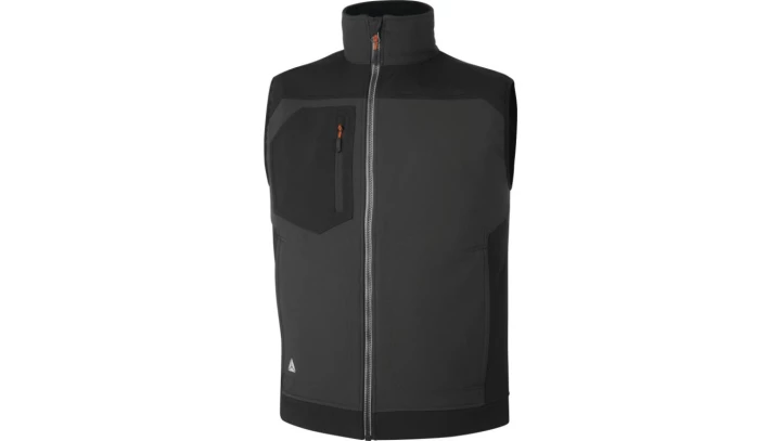 KAMIZELKA SOFTSHELL Z POLIESTRU I ELASTANU, 3 WARSTWY LAMINOWANE