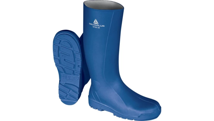 KALOSZE WYSOKIE BEZPIECZNE Z PVC - SB FO SRC