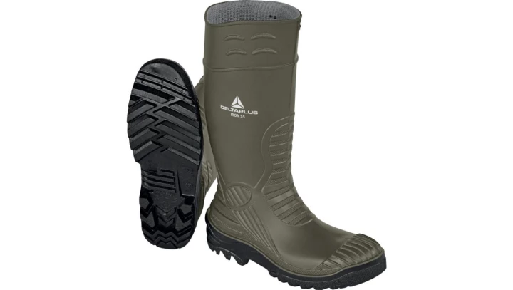 KALOSZE WYSOKIE BEZPIECZNE Z PVC - S5 SRC