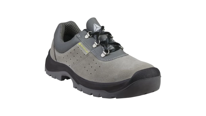 NISKIE OBUWIE Z DWOINY SKÓRZANEJ WELUR - S1 SRC