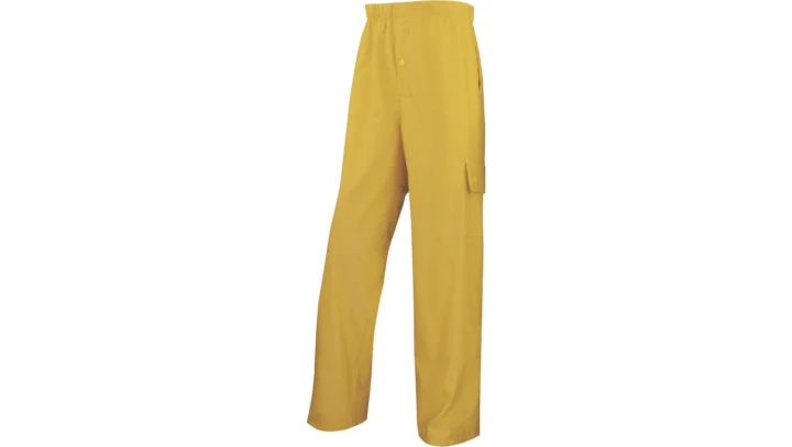 SPODNIE PRZECIWDESZCZOWE Z POLIESTRU POWLEKANEGO POLIURETANEM