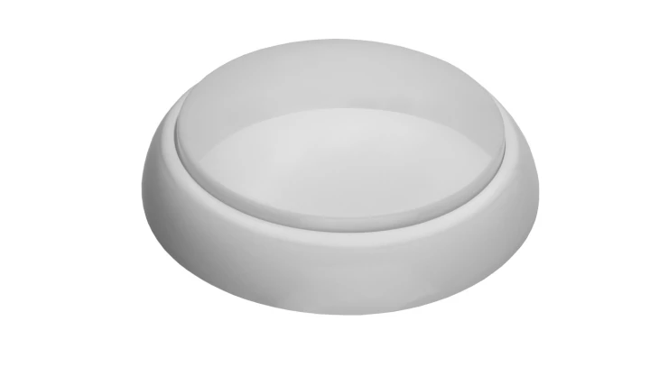 Oprawa KAJKO XL, 2xE27, 2x40W, biała-polipropylen, klosz matowy-poliwęglan, IP44, IK10 A2900x2-MP