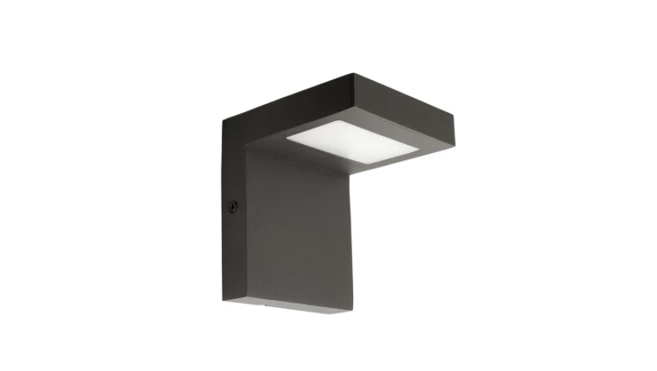 Kinkiet zewnętrzny Karo KR-K100, LED 10W, 4000K, kolor antracyt, 0438621