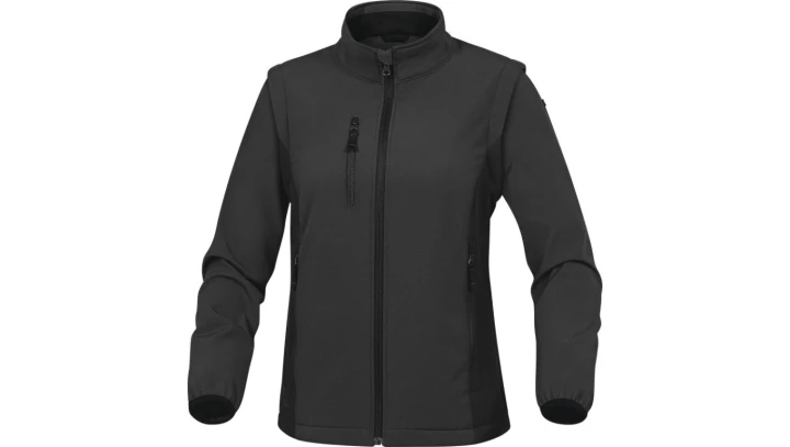 BLUZA SOFTSHELL 96 POLIESTER 4 ELASTAN - ODPINANE RĘKAWY