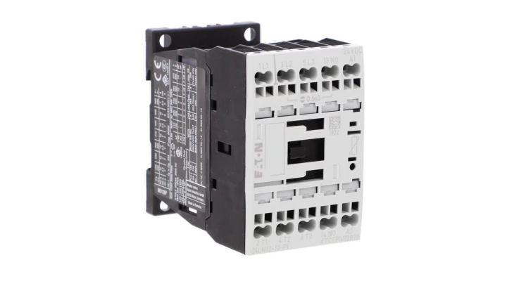 Stycznik mocy DILM12-10(24VDC)-PI 3P 380 V 400 V 5.5 kW 1Z 24 V DC Push-In 199243