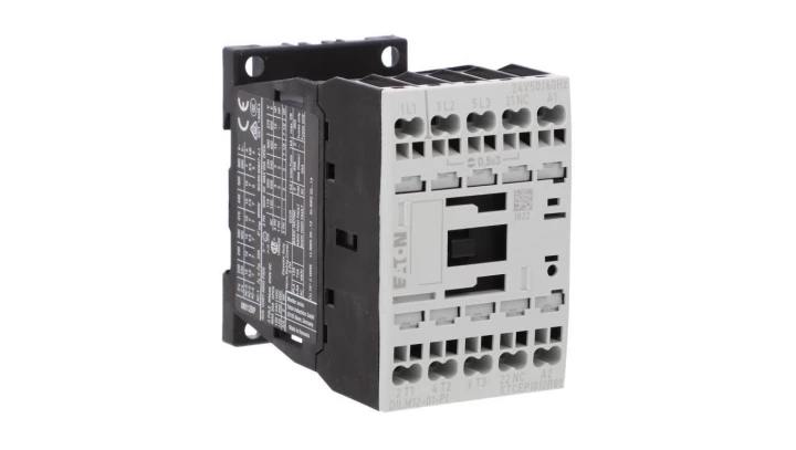 Stycznik mocy DILM12-01(24V50/60HZ)-PI 3P 380 V 400 V 5.5 kW 1R 24 V AC Push-In 199246