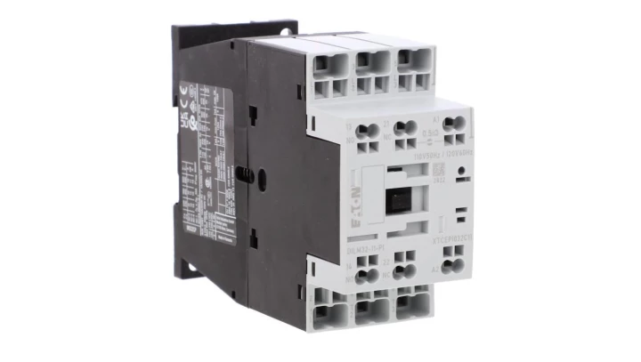 Stycznik mocy DILM32-11(110V50HZ,120V60HZ)-PI 3P 380 V 400 V 15 kW 1Z+1R 110 V AC Push-In 199290