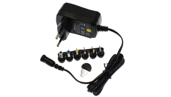 Zasilacz uniwersalny 3V 4.5V 5V 6V 7.5V 9V 12VDC 2250mA ESPE