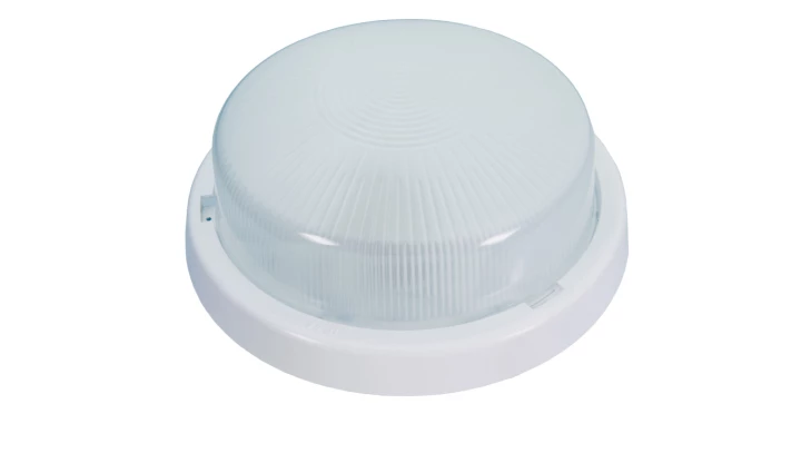Oprawa STAR, E27, 100W, biała-polipropylen, klosz matowy-szkło, IP44 A2220-M
