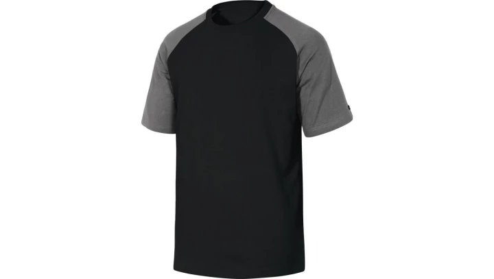 T-SHIRT czarno-szary Rozm. M GENOANOTM