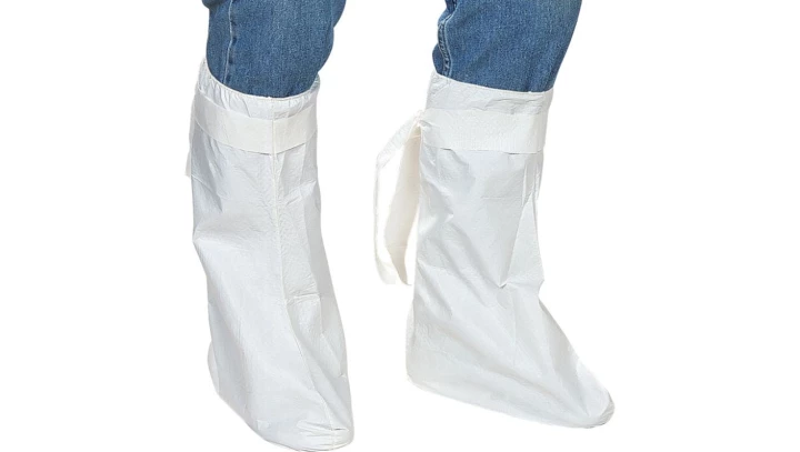 Ochronniki na obuwie z włókniny deltatek 5000 wysokie op. 10 par kolor biały rozmiar Uniwersalny CORP DT111