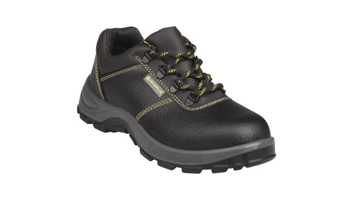 Półbuty ze skórzanego kruponu barwionego podeszwa z dwuwarstwowego pu kolor czarny rozmiar 44 PIED GOUL2SPNO44