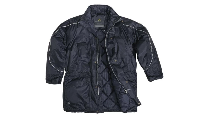 Kurtka z poliestru powlekanego PVC idealna do niskich temperatur kolor granatowy rozmiar XXL CORP HELSIBMXX