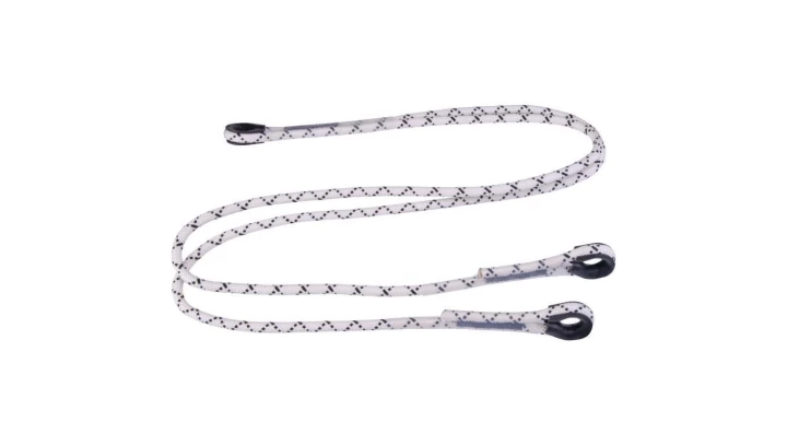 Podwójna lina poliamidowa fi 105 mm 3 pętle z kauszą dł. 15 m kolor - rozmiar 15 M ANTI LO147150