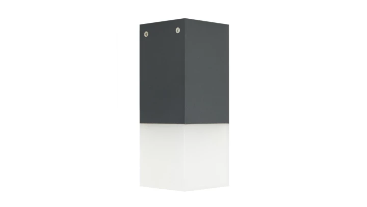 Oprawa sufitowa Cube CB-S DG, E27 max 20W, kolor antracyt, 0438621