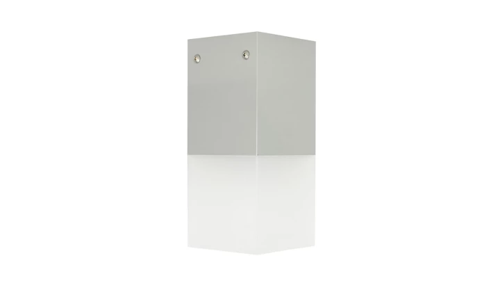 Oprawa sufitowa Cube Max CB-MAX S AL, E27 max 20W, kolor srebrny, 0438621