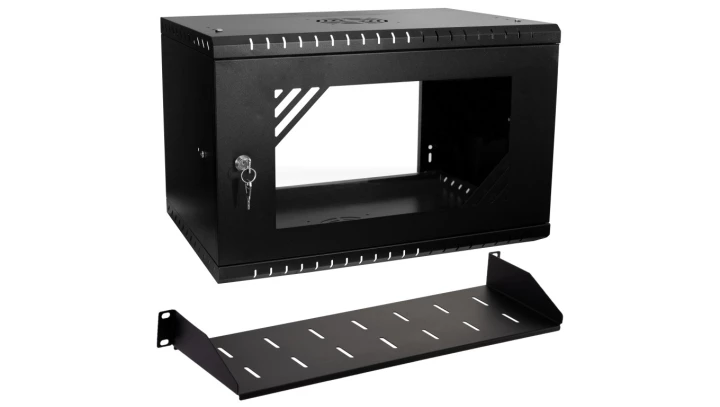 Seria wiszących szaf rack 19” marki NEKU stanowi idealne rozwiązanie dla instalacji wykonywanych w sieciach teleinformatycznych,