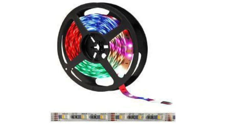 Taśma 12VDC 60 led 5050 4-chip RGBWW 1m ip20 rgb + ciepła rgb+2700K rgbi2700K