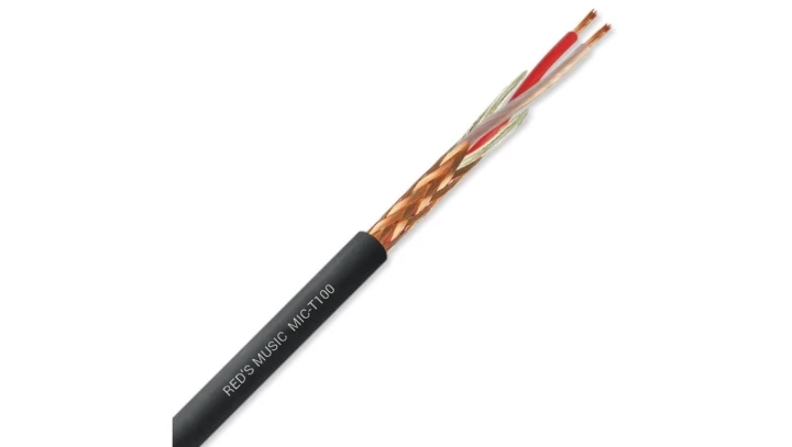 Kabel mikrofonowy (2 x 0.23mm²) MIC-T-100 /1m/