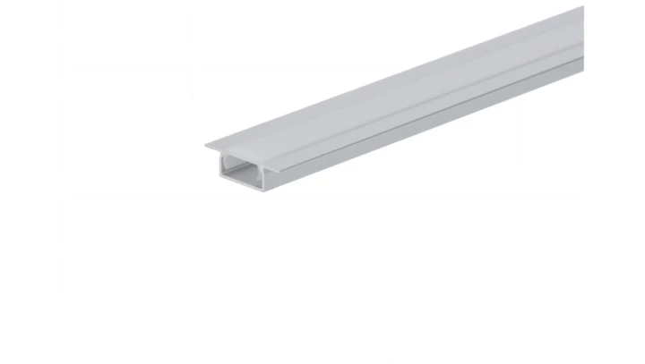 Profil led Basic Plus 1m anodowany z osłoną mleczną MLF