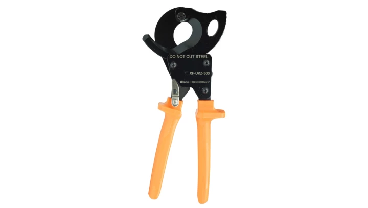 NOŻYCE DO KABLI ZAPADKOWE IZOLOWANE OBCINAKI ZĘBATKOWE Ø36 300 mm2 UCINAK