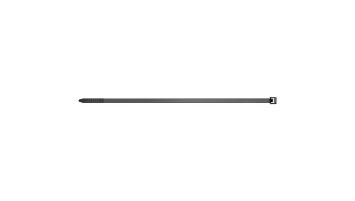 Opaska zaciskowa czarna UBN 7,6X450 69374 /100szt./