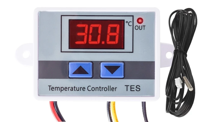 TERMOSTAT ELEKTRONICZNY REGULATOR TEMPERATURY 12V TES12V