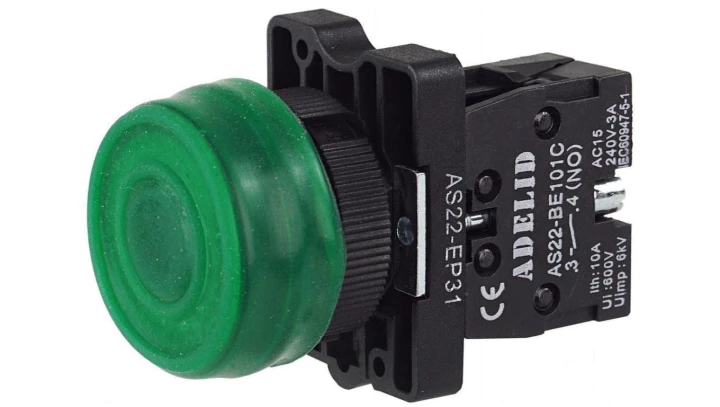 Przycisk sterowniczy zielony START IP66 XB2 AS22-EP31