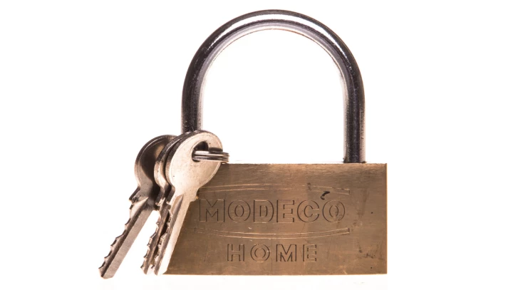 Kłódka mosiężna 60mm LOCK MN-02-160