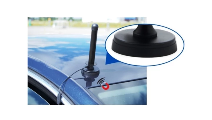 Antena moblilna TV DVB-T VHF/UHF dookólna zysk 26dB. MI-ANT0100 MISTRAL